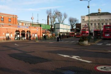 London’s Golders Green underground train station